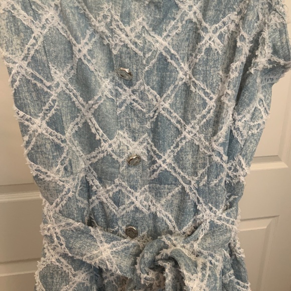 Made to Believe Denim Midi Dress NWT - Picture 2 of 6